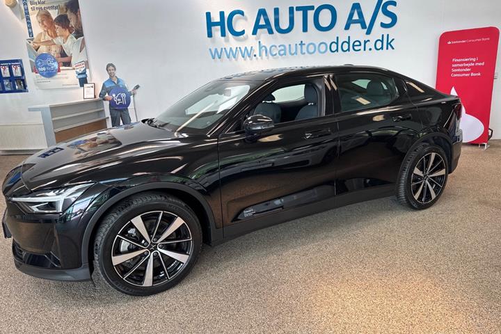 Sort Polestar 2 fra 2023