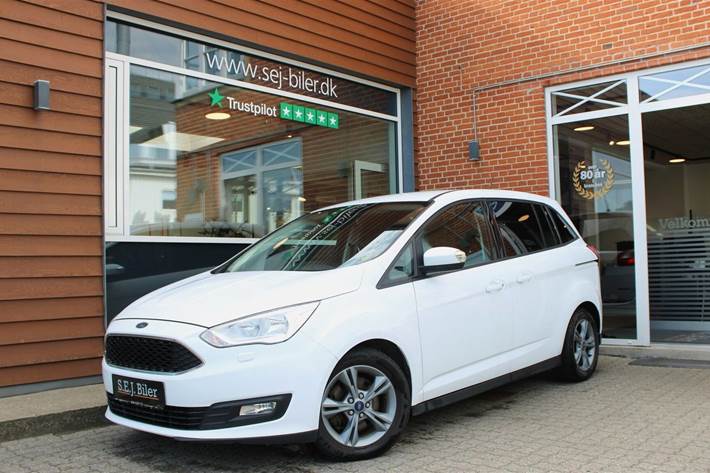 Hvid Ford Grand C-Max fra 2018