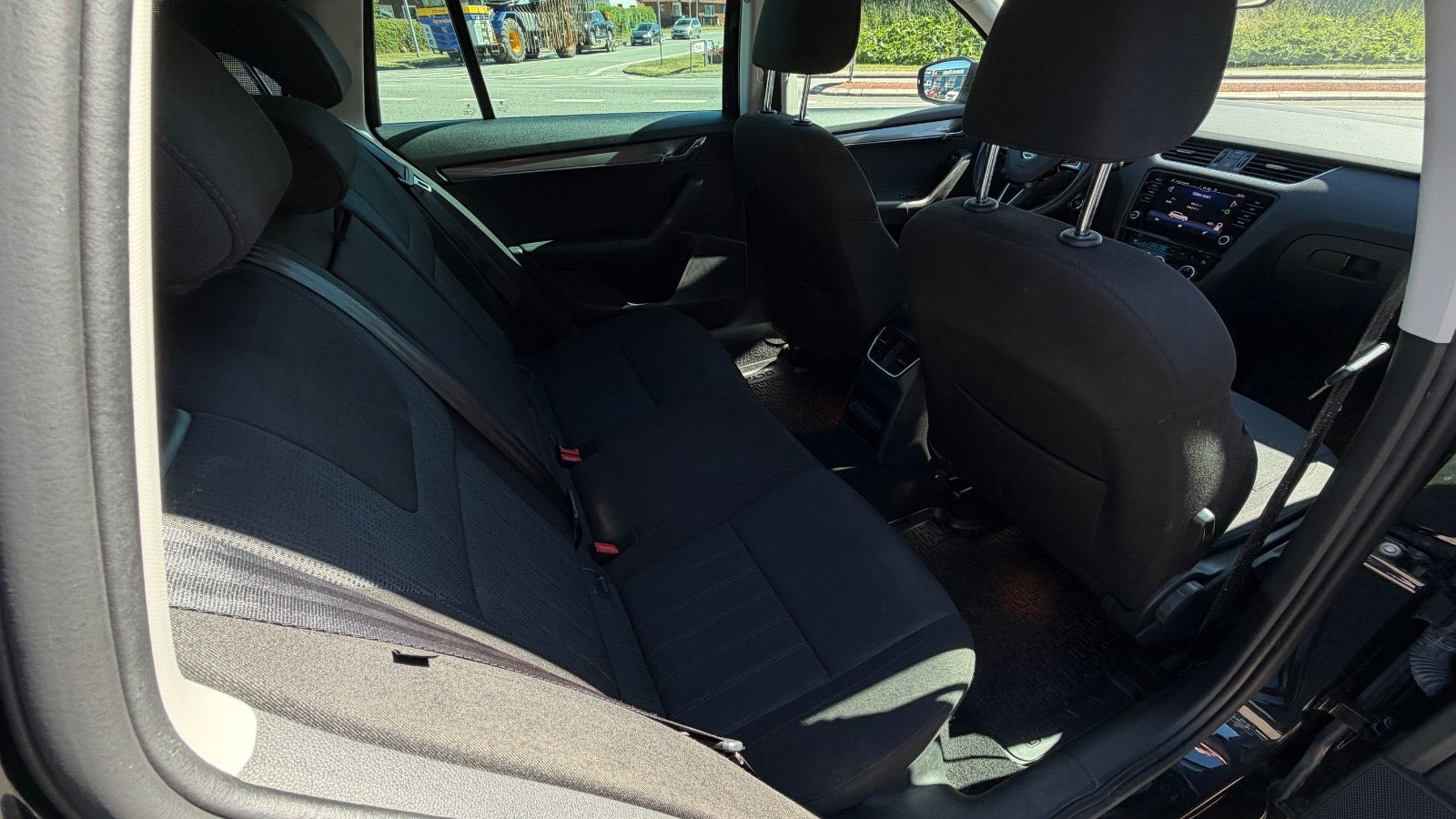 Sort Skoda Octavia fra 2020