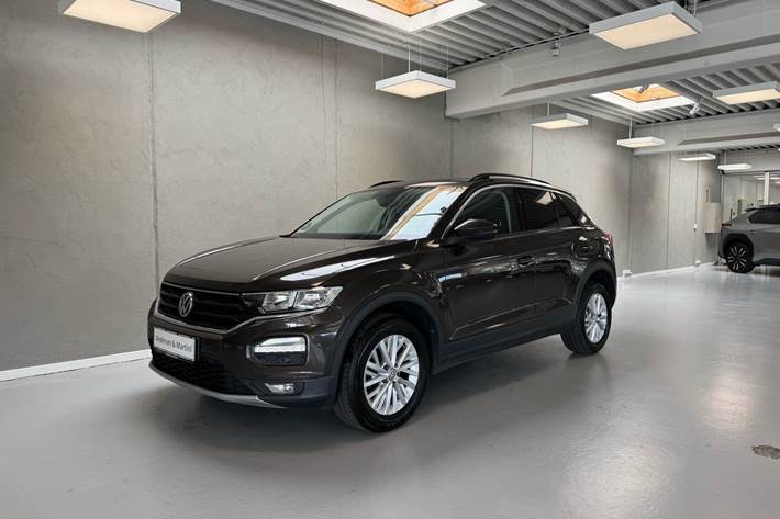 Sort VW T-Roc fra 2019