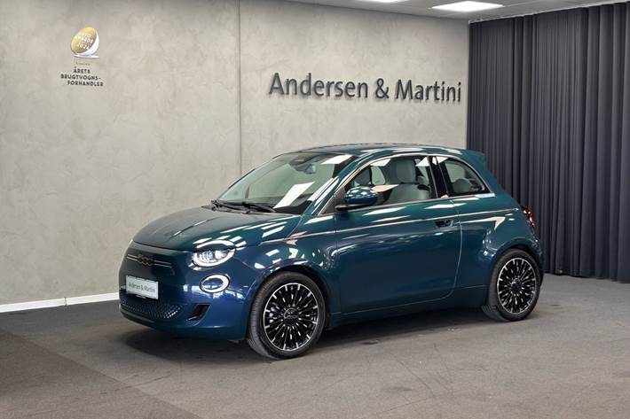 Sort Fiat 500e fra 2023