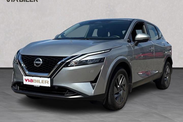Grå Nissan Qashqai fra 2023 set udefra