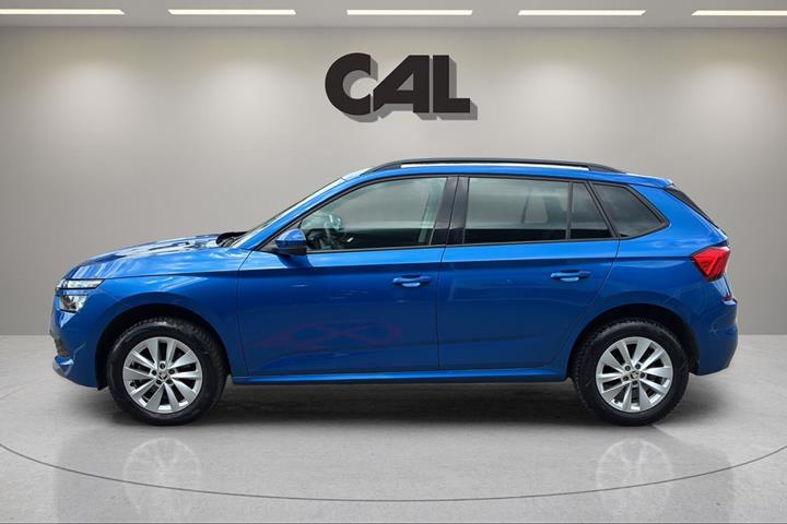 Blå Skoda Kamiq fra 2023