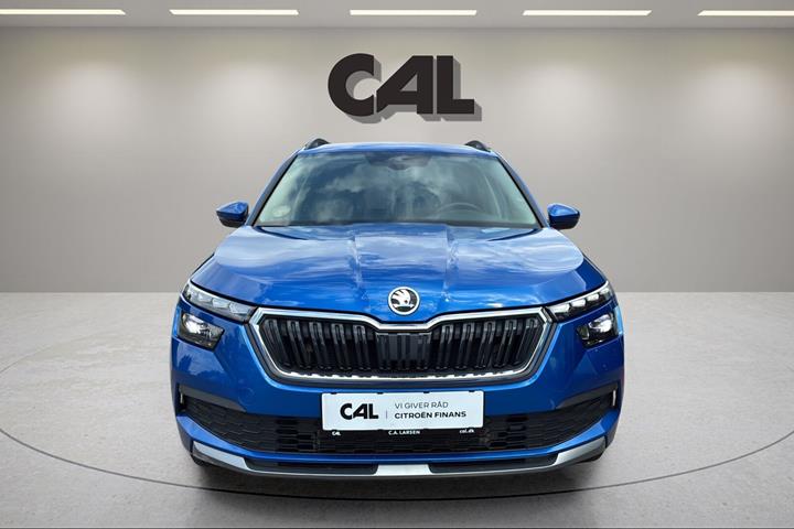 Blå Skoda Kamiq fra 2023