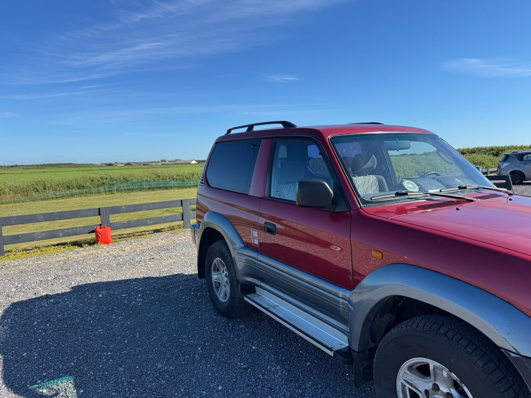 undefined Toyota Landcruiser GX90 fra 1998 set udefra