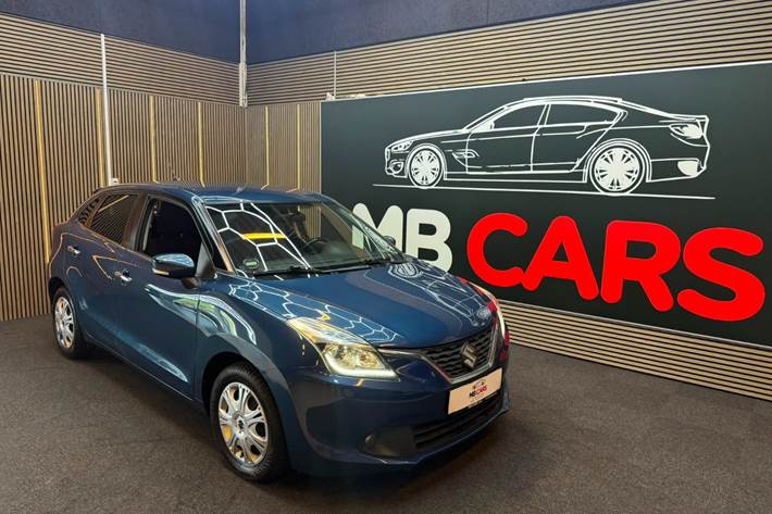 Blå Suzuki Baleno fra 2016