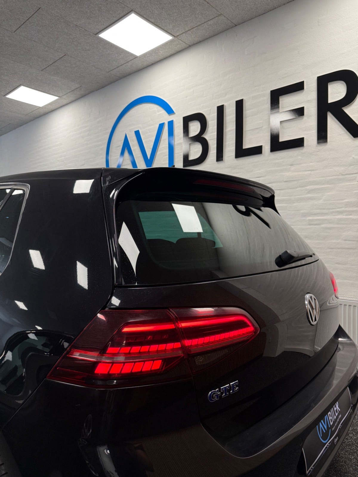 Sort VW Golf VII fra 2019