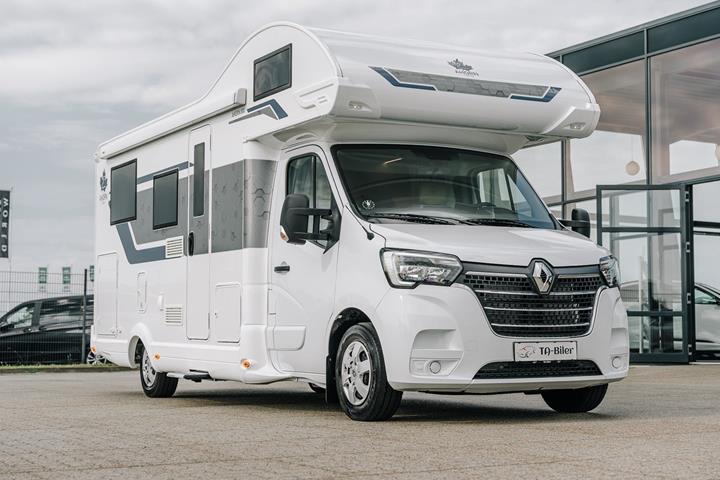 Hvid Ahorn Camp A690 fra 2025 set udefra