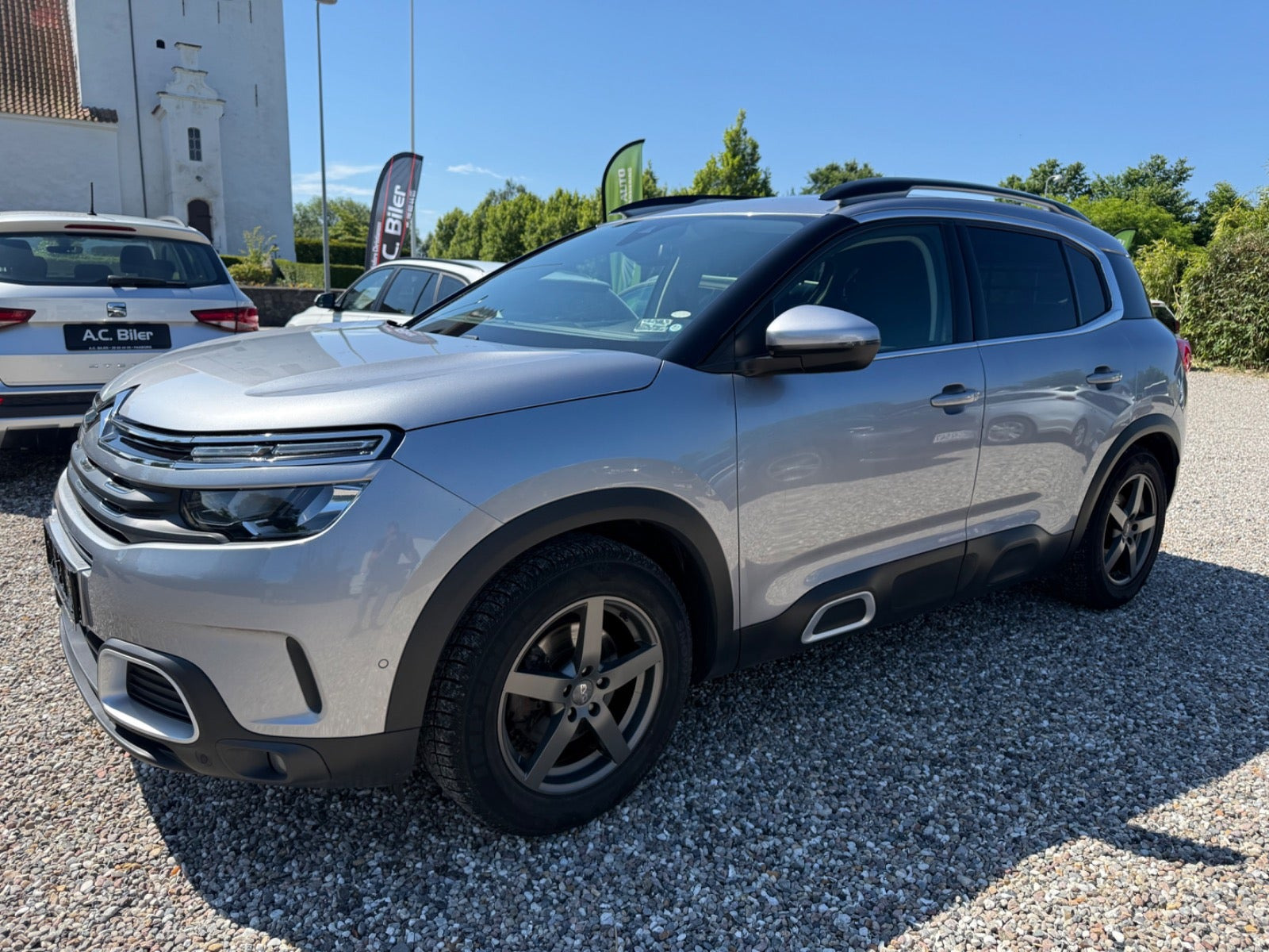 Blå Citroën C5 Aircross fra 2019