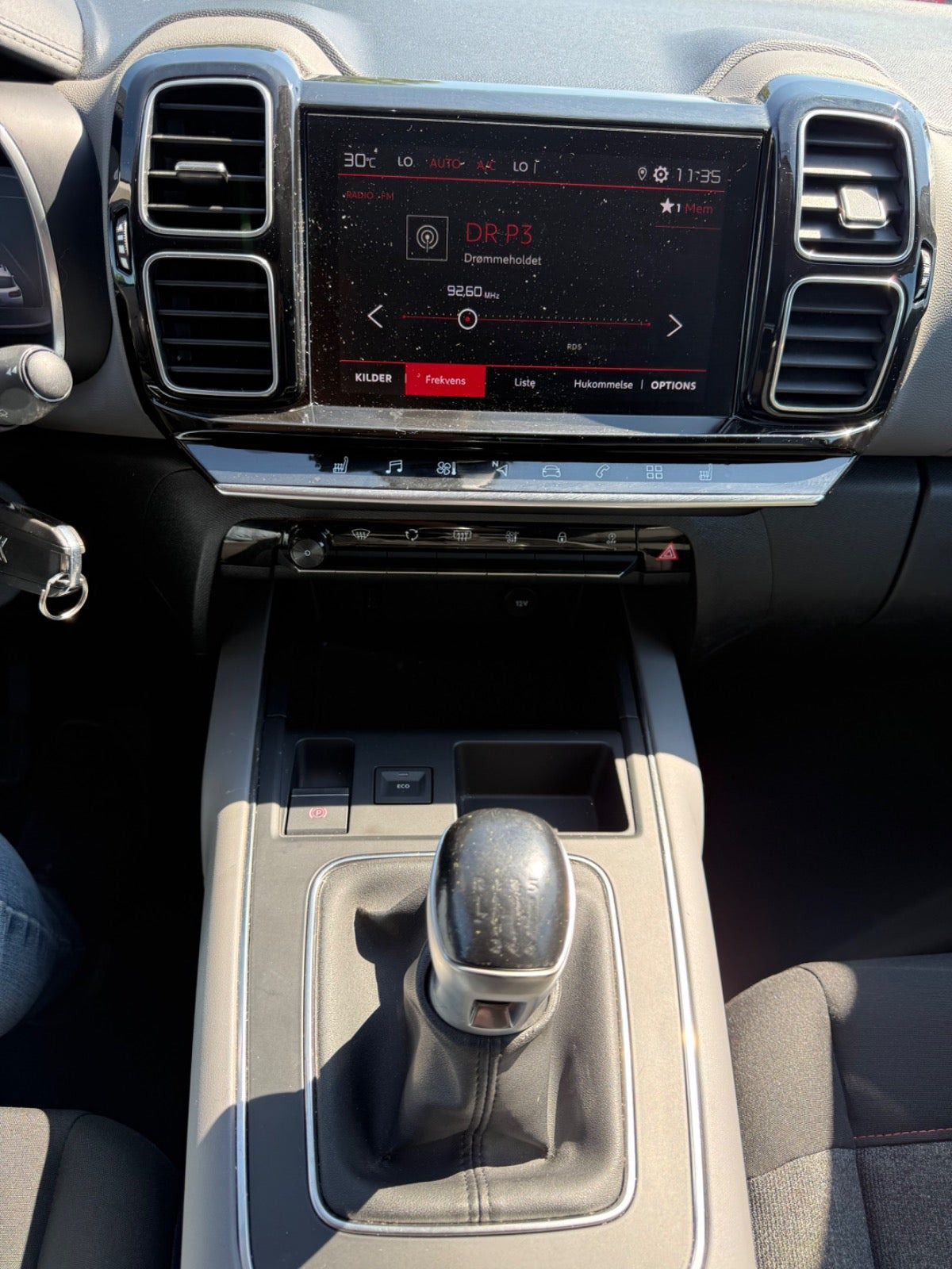 Blå Citroën C5 Aircross fra 2019