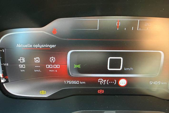 Blå Citroën C5 Aircross fra 2019