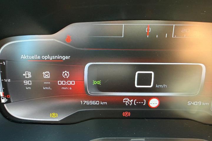 Blå Citroën C5 Aircross fra 2019