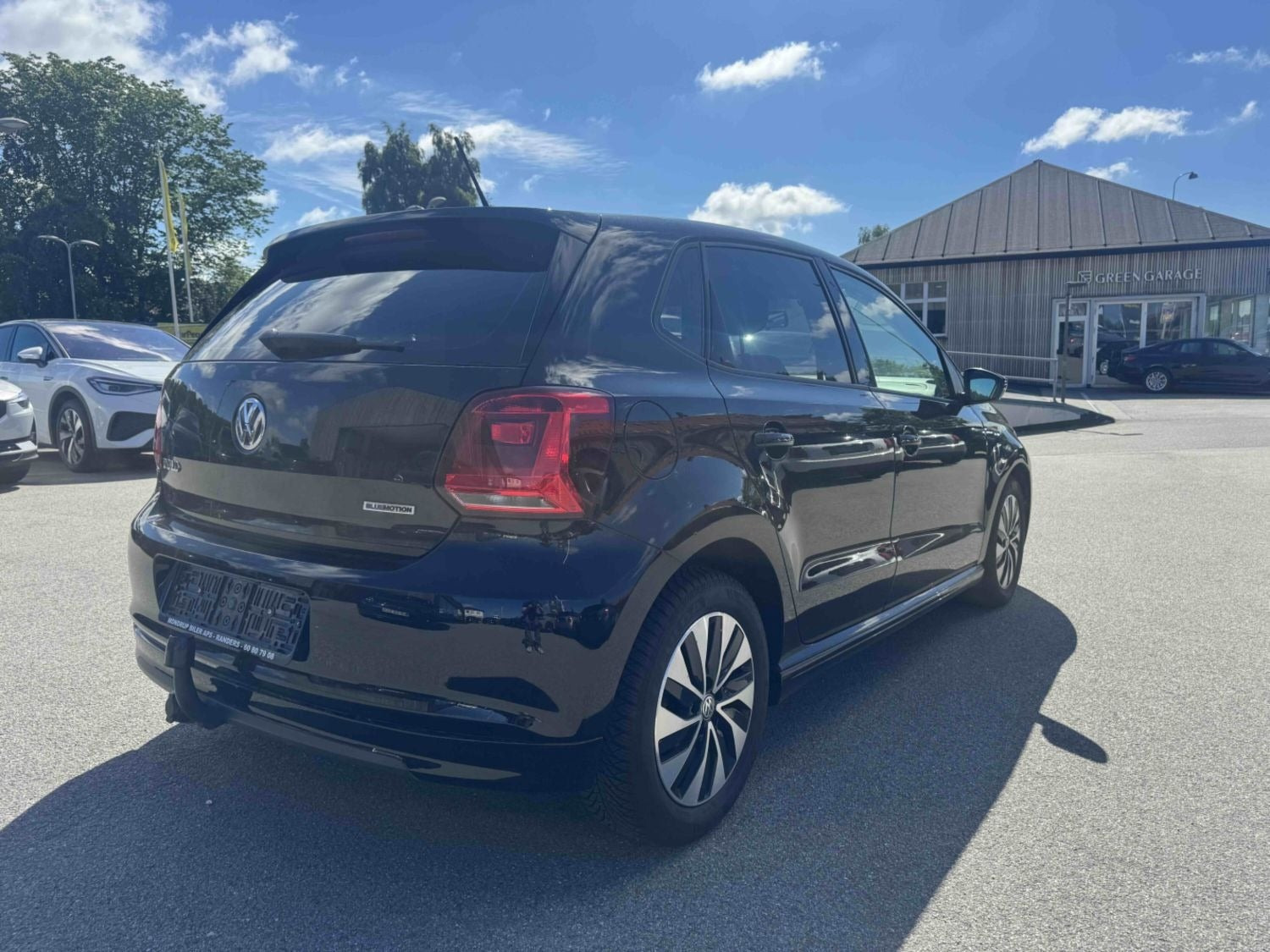 Sort VW Polo fra 2017