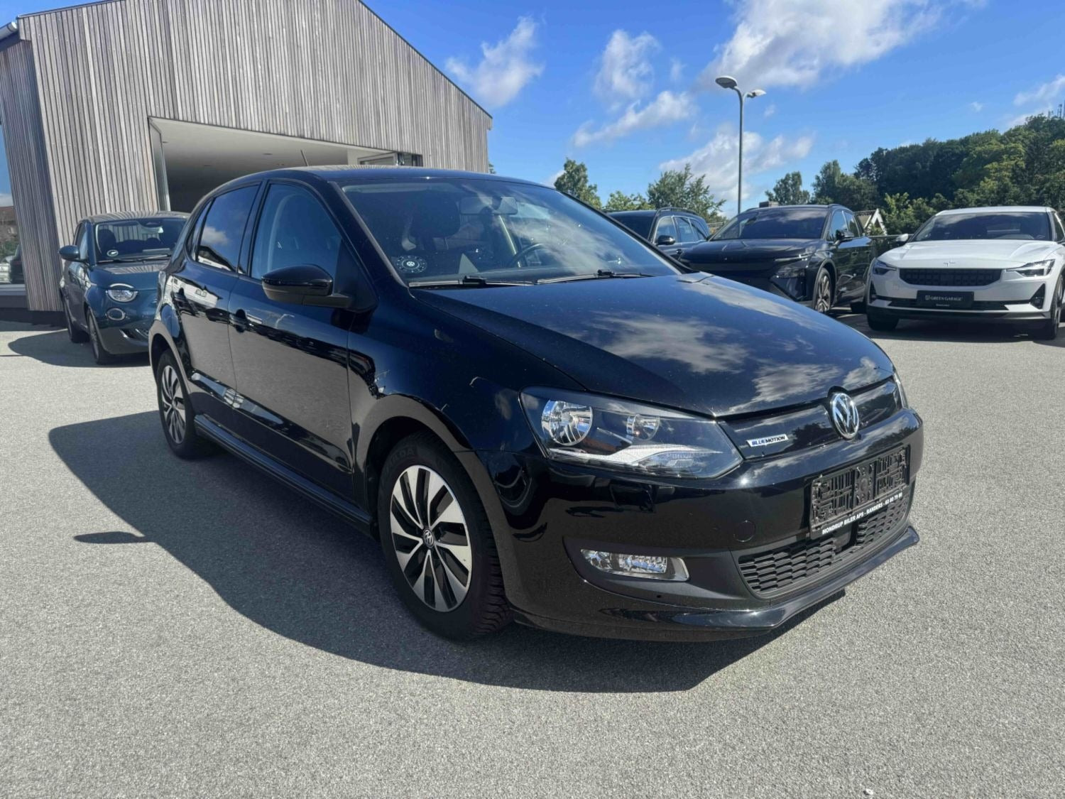 Sort VW Polo fra 2017