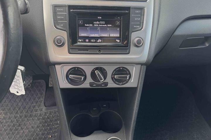 Sort VW Polo fra 2017