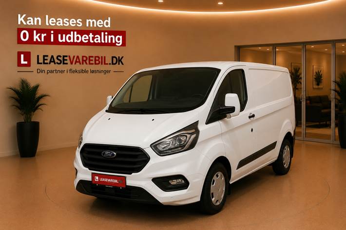Hvid Ford Transit Custom 280 L1 fra 2020