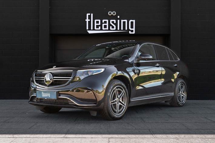 Sort Mercedes EQC400 fra 2020
