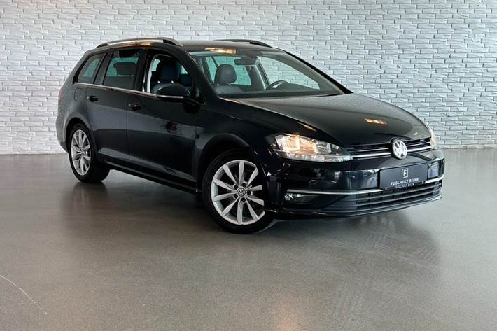 Sort VW Golf VII fra 2017