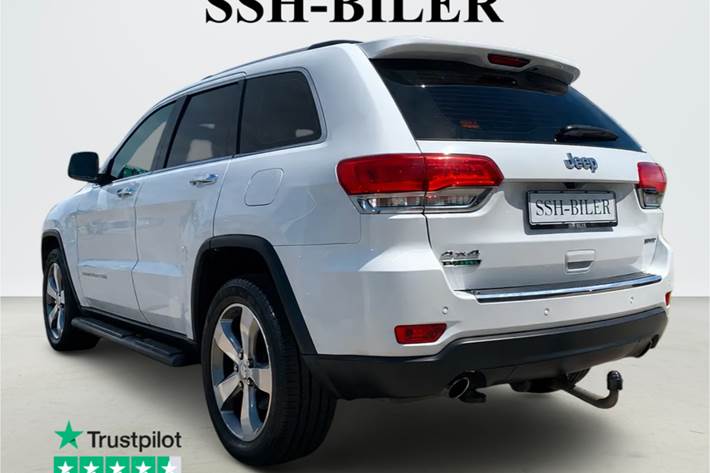 Hvid Jeep Grand Cherokee fra 2014
