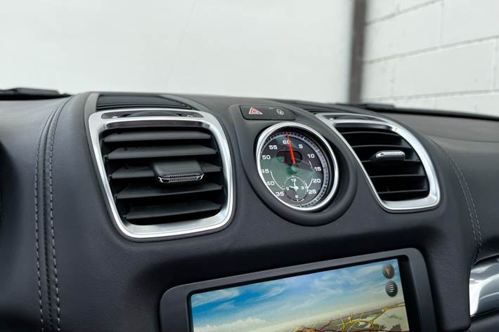 Sort Porsche Boxster S fra 2014