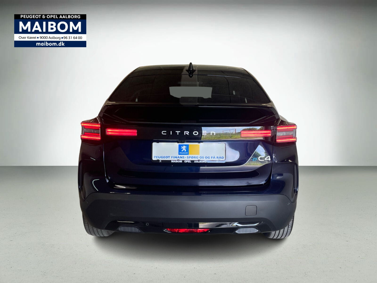 Blå Citroën ë-C4 fra 2025