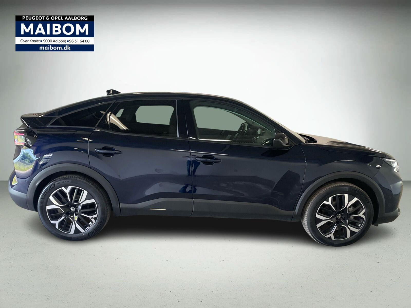 Blå Citroën ë-C4 fra 2025