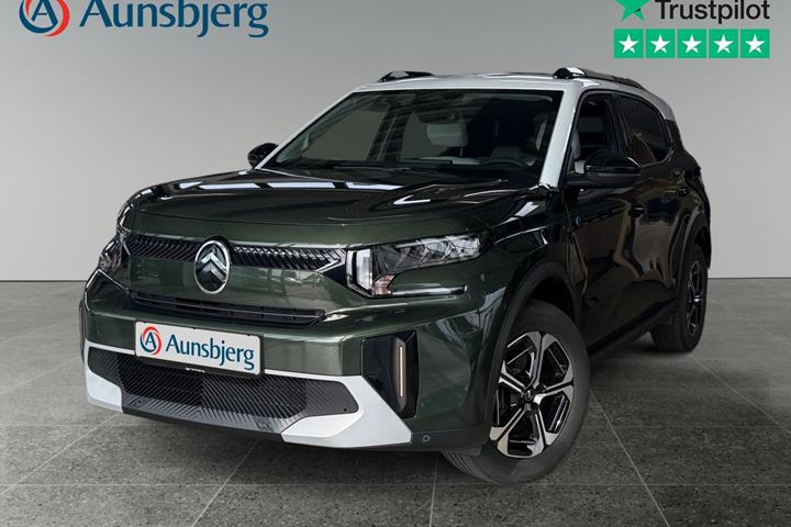 Grøn Citroën e-C3 Aircross fra 2025