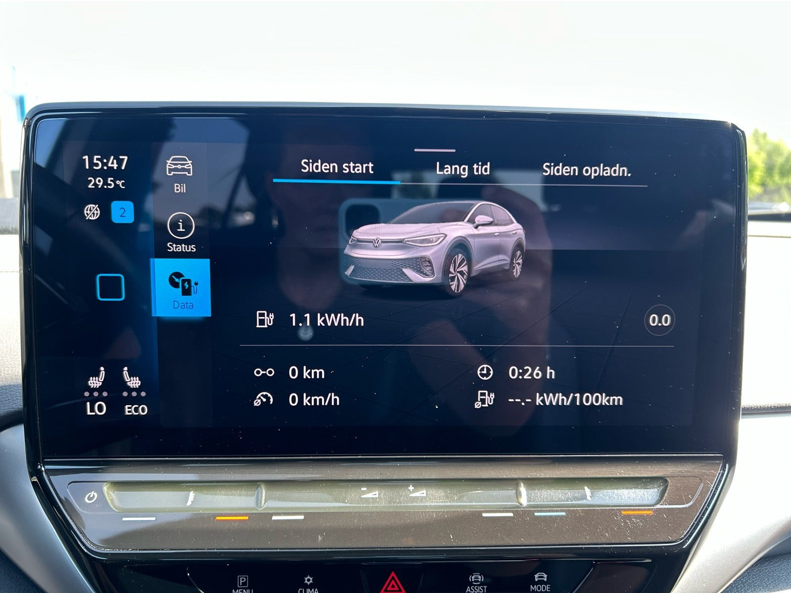 Hvid VW ID.5 fra 2023