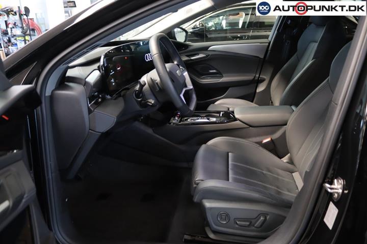 Sort Audi A6 e-tron fra 2025