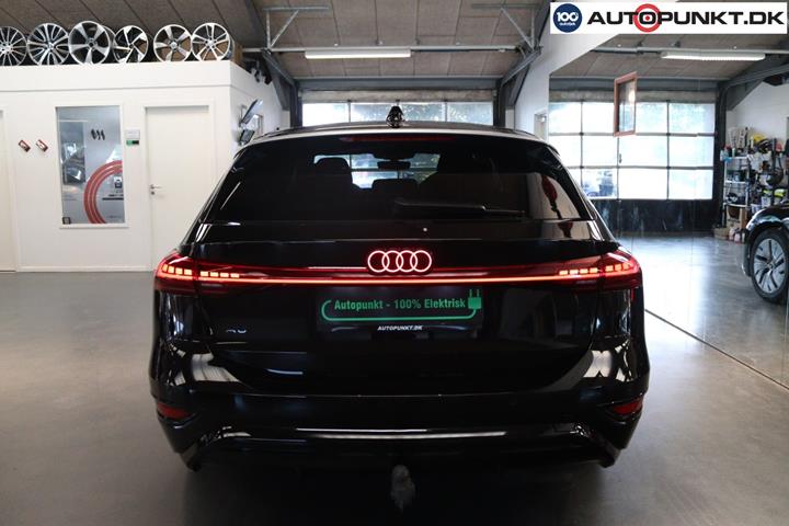Sort Audi A6 e-tron fra 2025