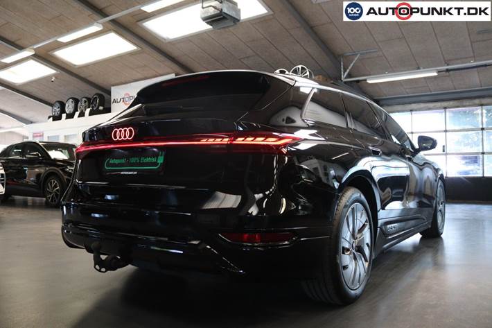 Sort Audi A6 e-tron fra 2025