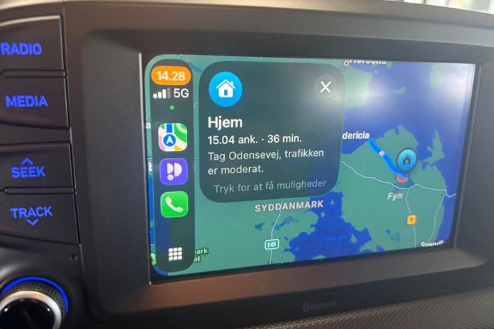 Sort Hyundai Kona fra 2018
