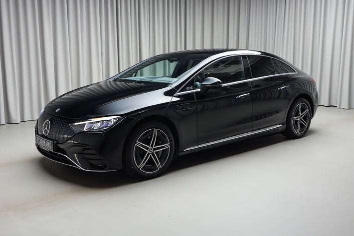 Sort Mercedes EQE350+ fra 2026