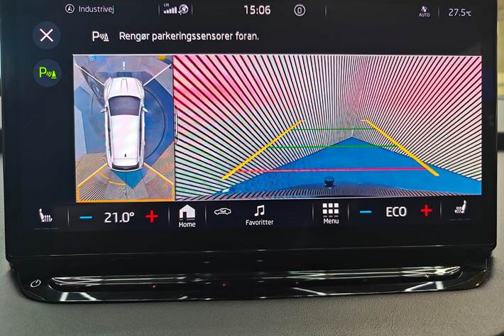 Sort Skoda Enyaq fra 2022