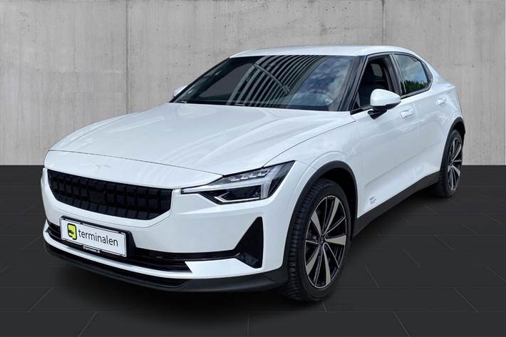 Hvid Polestar 2 fra 2023