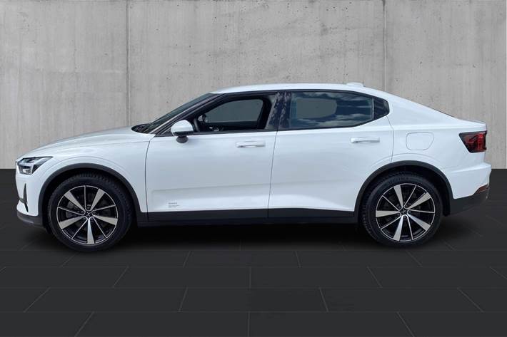 Hvid Polestar 2 fra 2023