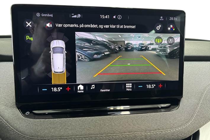 Sort Skoda Enyaq fra 2023