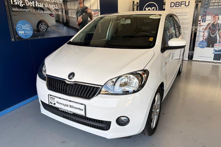 Hvid Skoda Citigo fra 2013