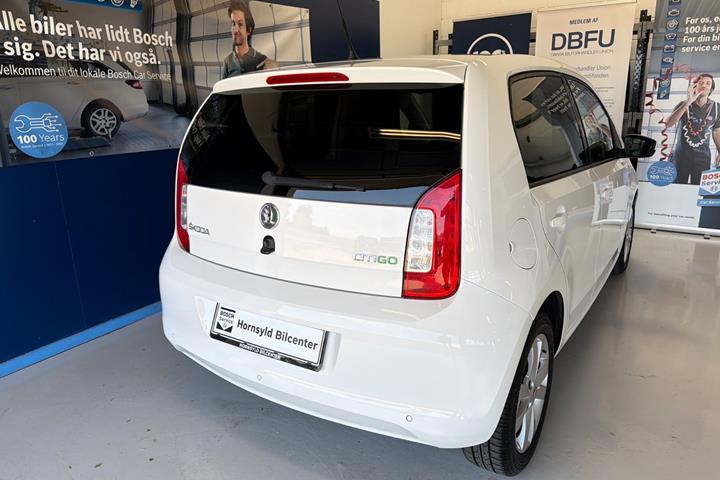 Hvid Skoda Citigo fra 2013