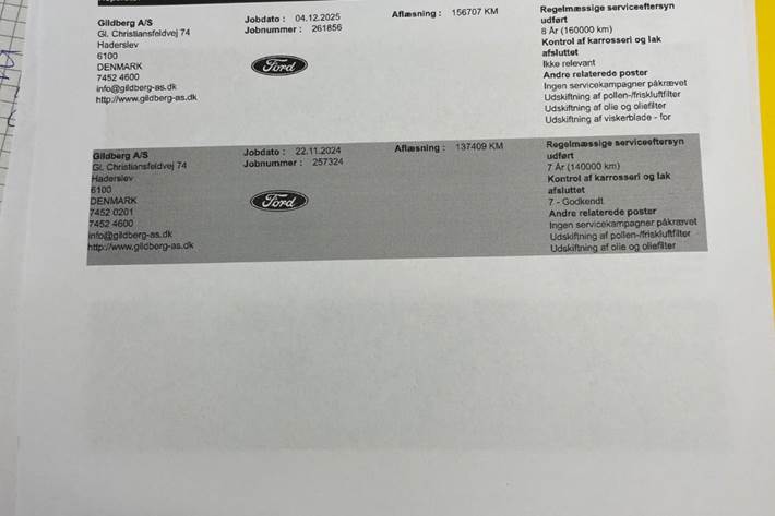 Grå Ford EcoSport fra 2018