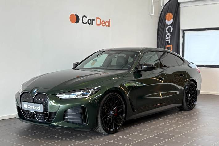Grøn BMW i4 fra 2022