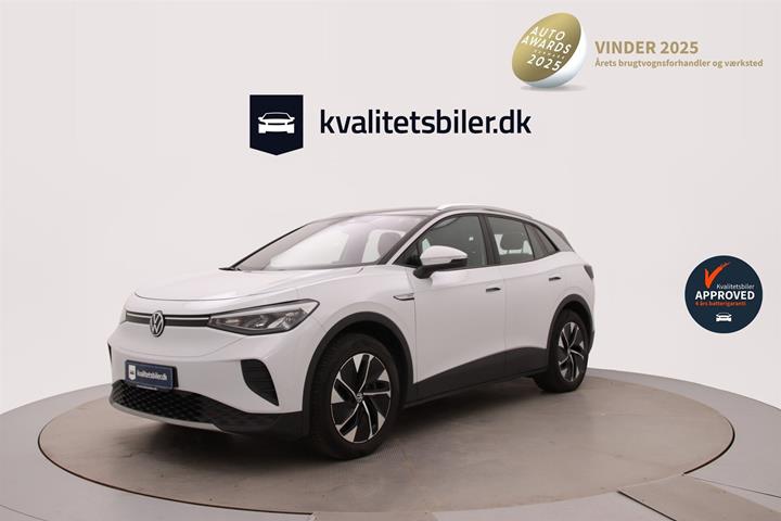 Hvid VW ID.4 fra 2024 set udefra