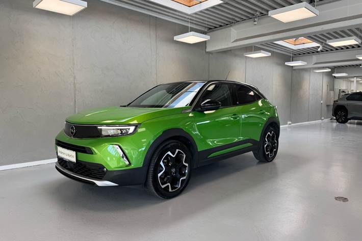 Grøn Opel Mokka-e fra 2021