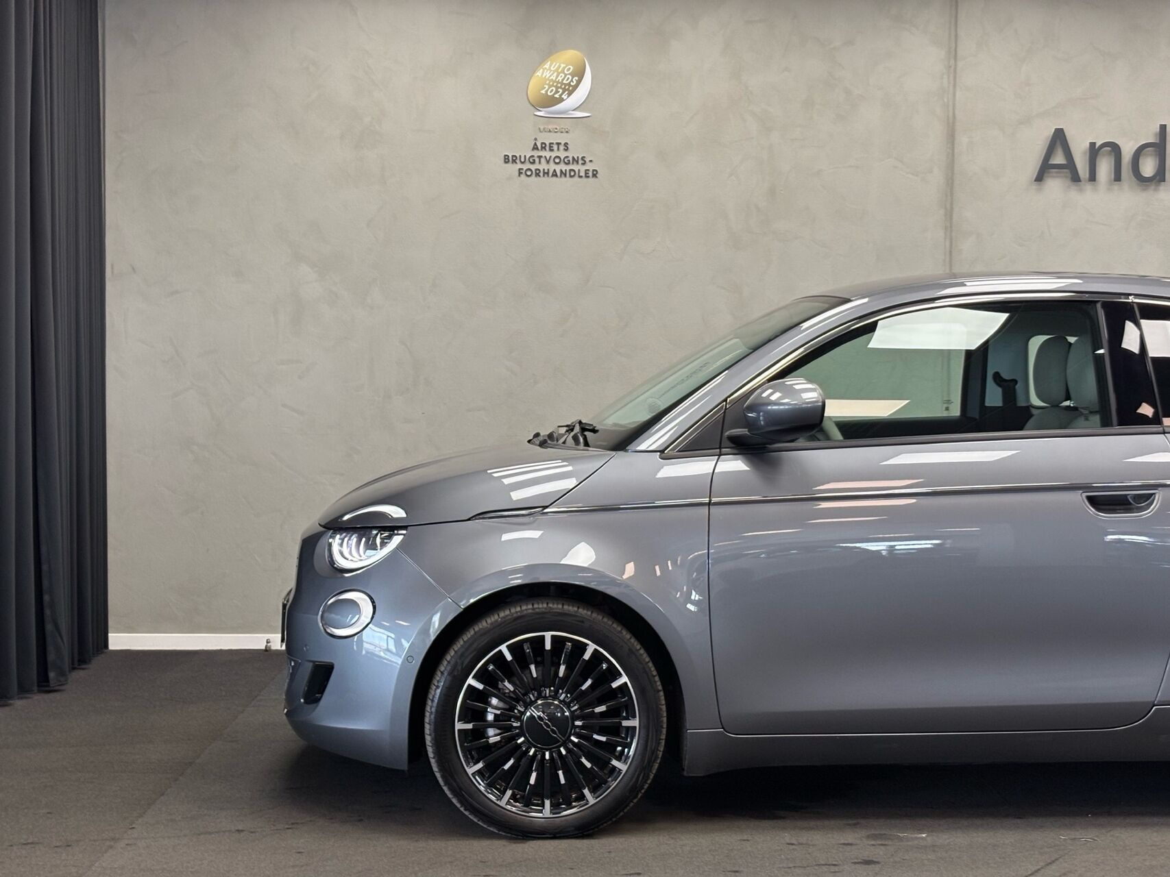 Sort Fiat 500e fra 2023