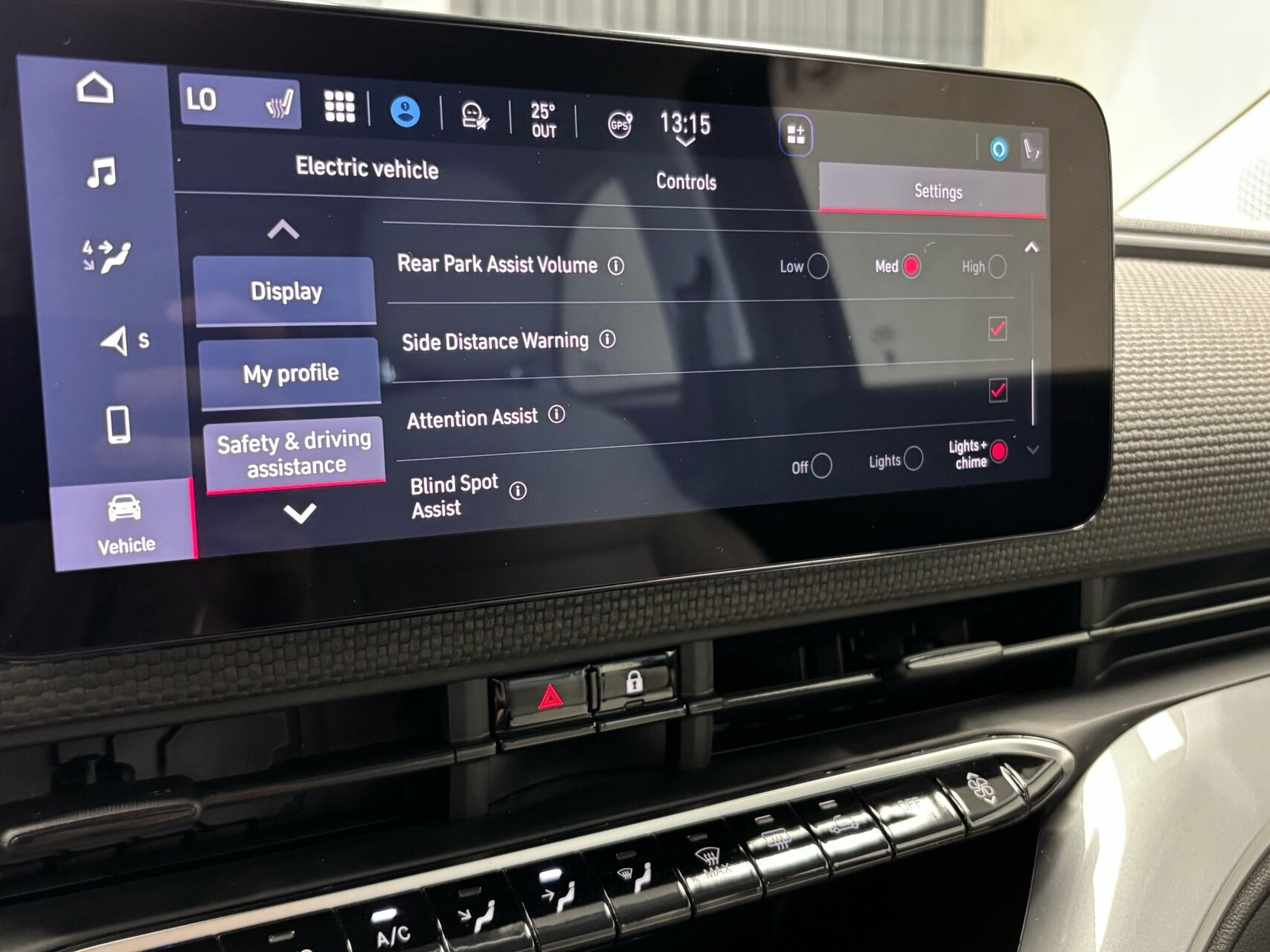 Sort Fiat 500e fra 2023