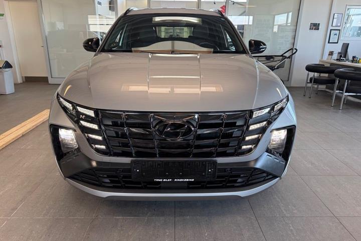 Sølv Hyundai Tucson fra 2021