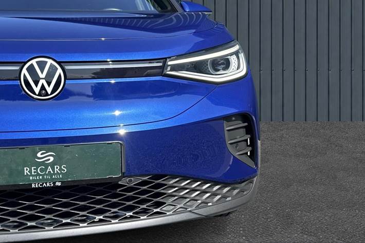 Blå VW ID.4 fra 2023