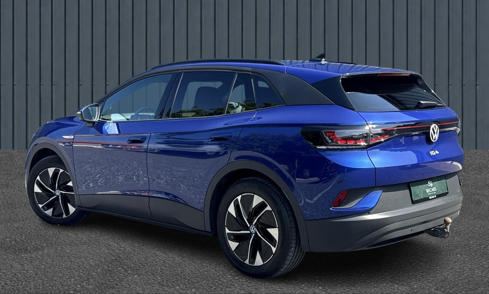 Blå VW ID.4 fra 2023