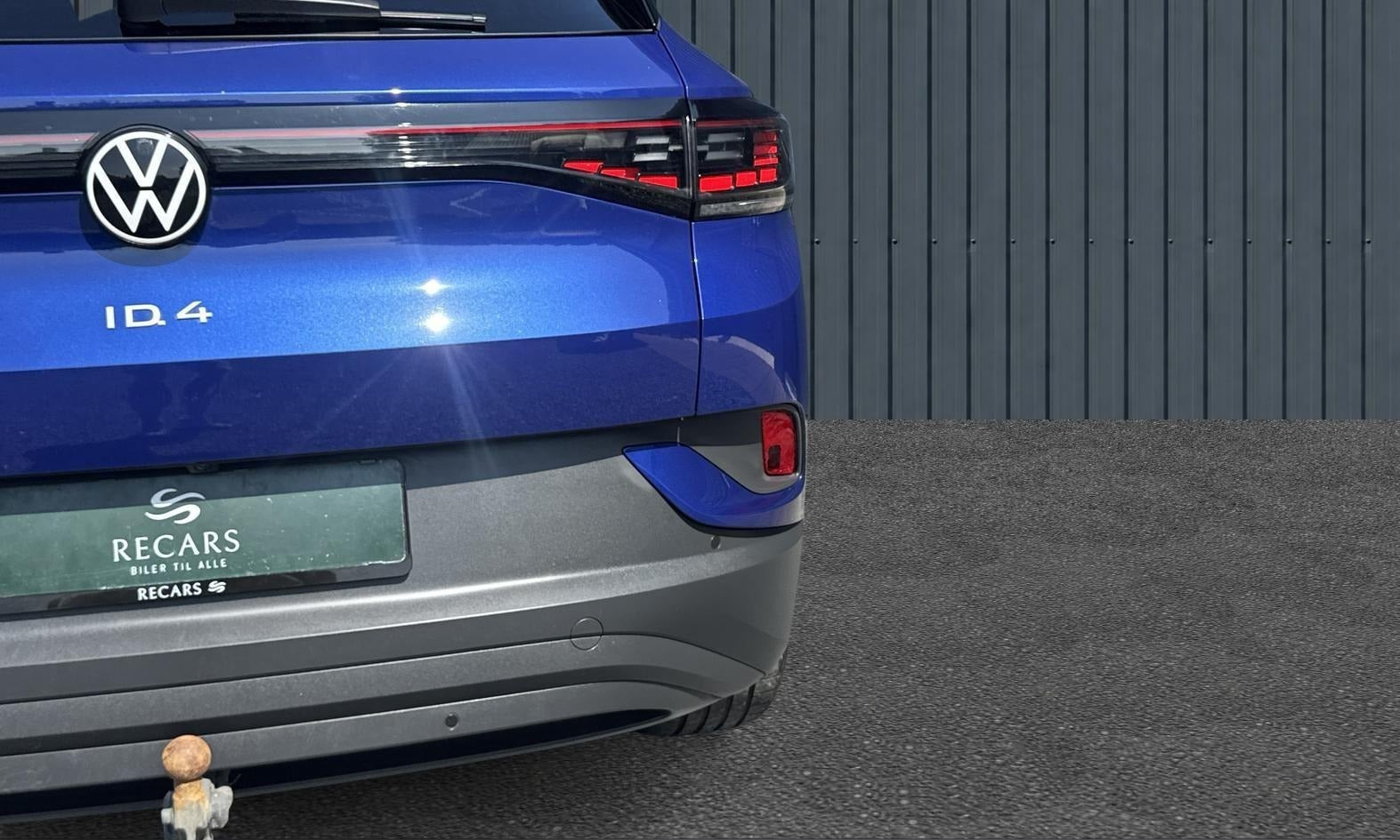 Blå VW ID.4 fra 2023