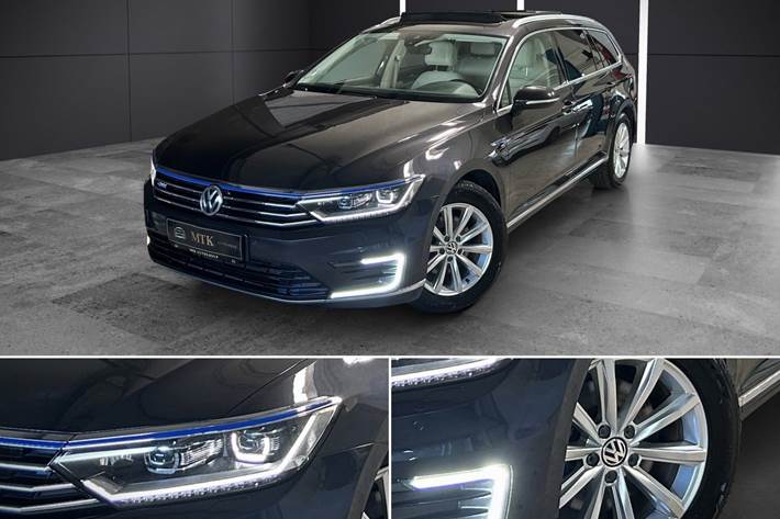Grå VW Passat fra 2018